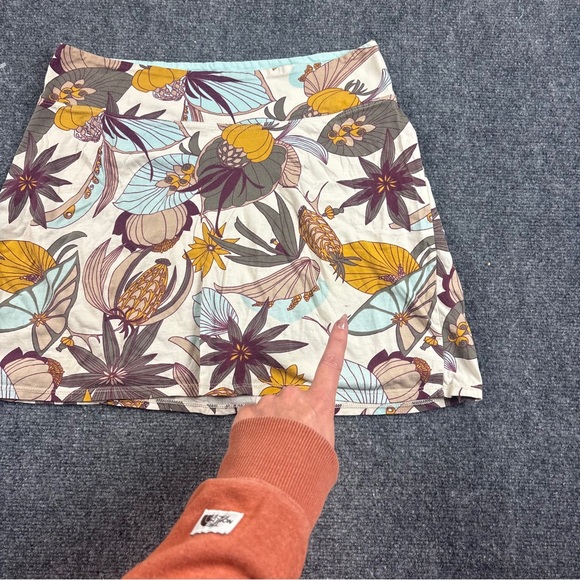 PATAGONIA Women’s Tidal Mini Skirt Tropical Floral Print size: Small - Picture 7 of 8